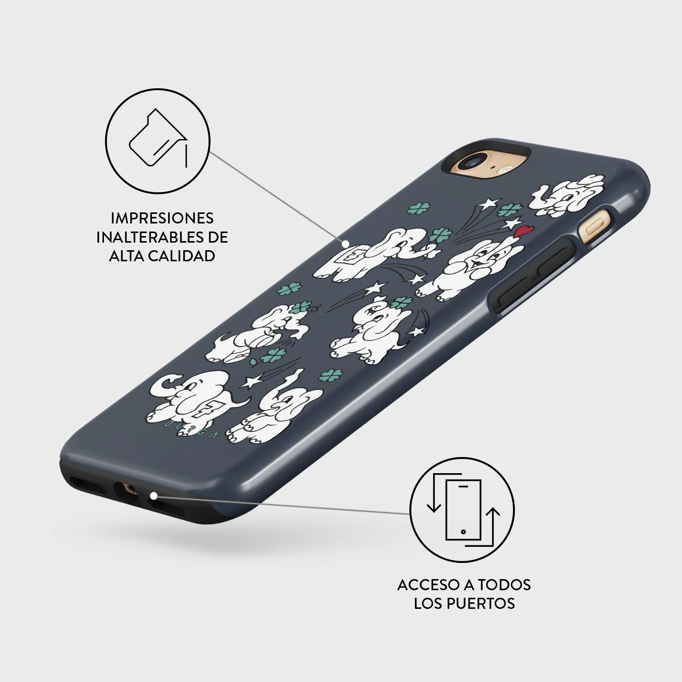 Think Big - iPhone SE (2020) Funda - Image 3