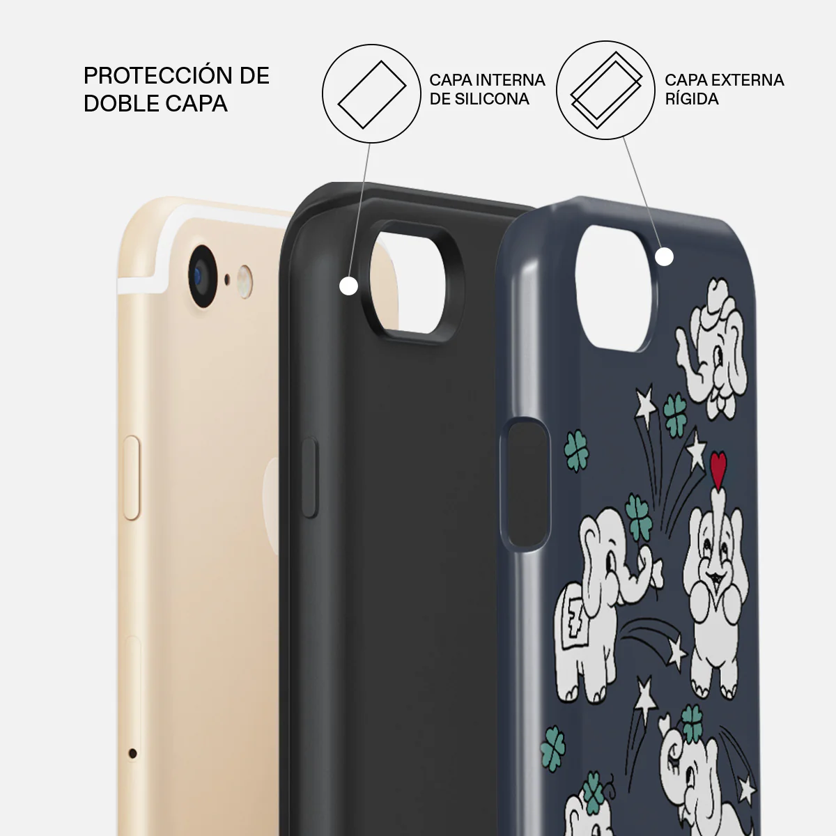 Think Big - iPhone SE (2022) Funda - Image 2