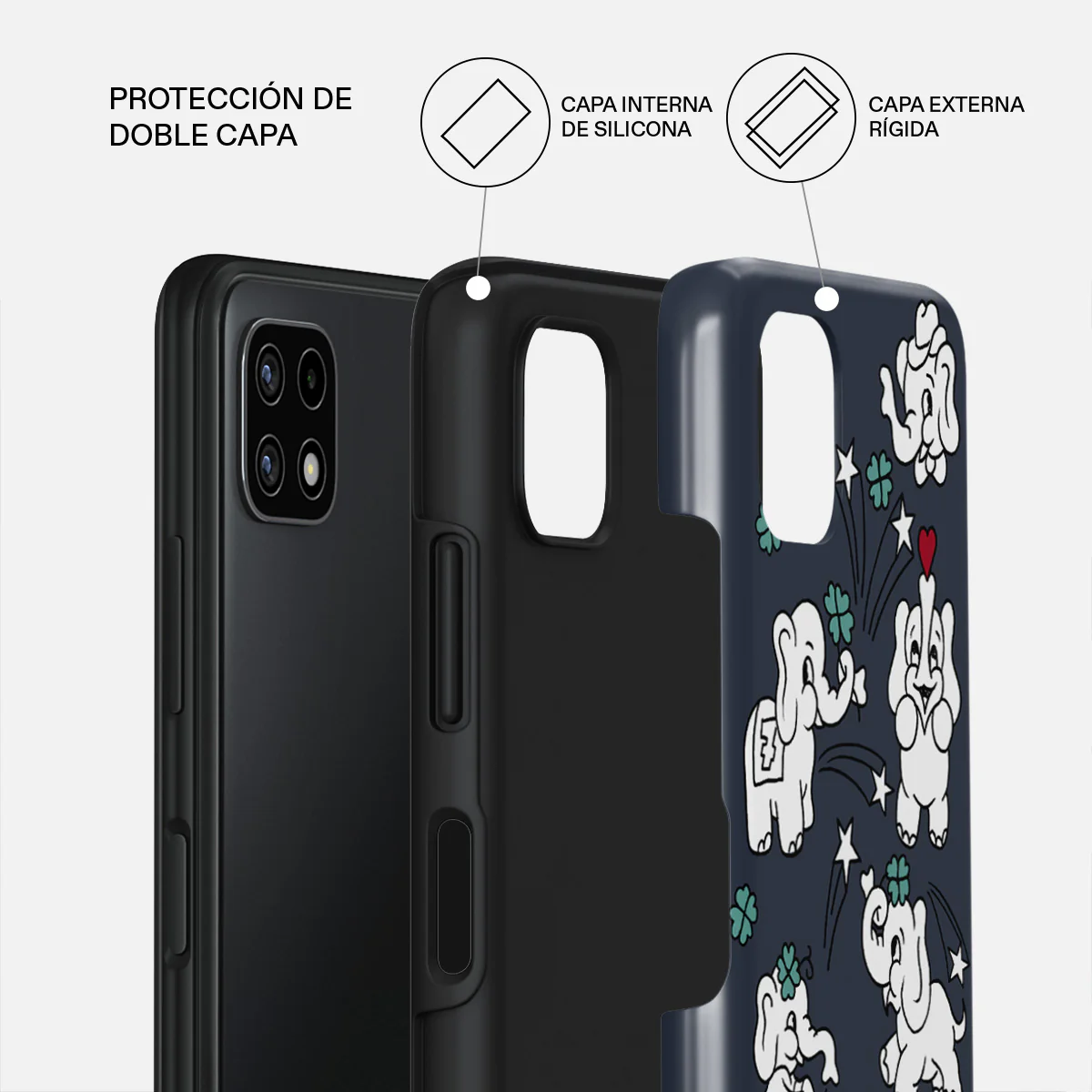 Think Big - Samsung Galaxy A22 5G Funda - Image 2