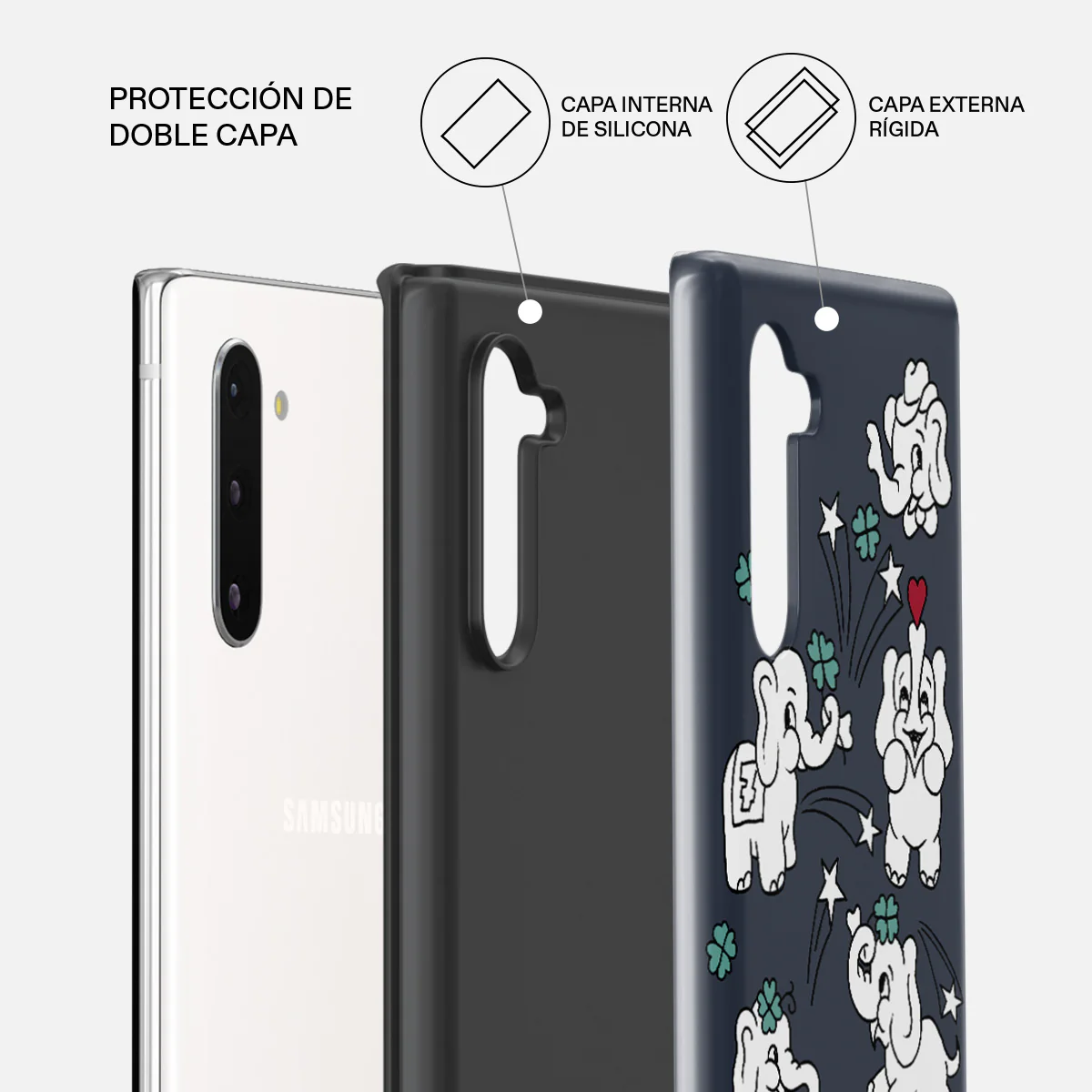 Think Big - Samsung Galaxy Note 10 Funda - Image 6