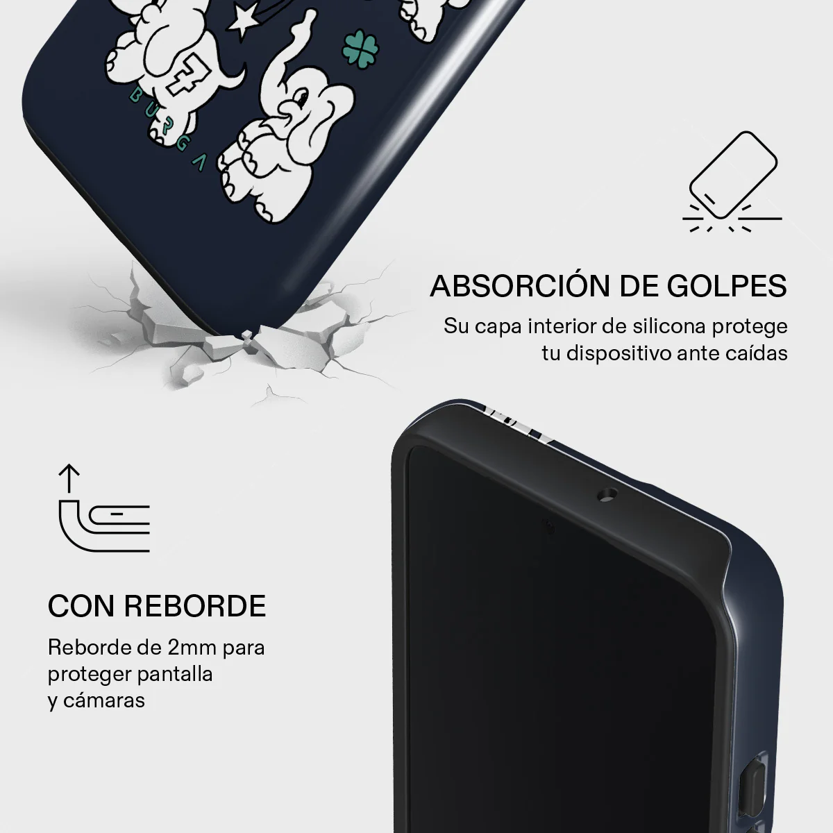 Think Big - Samsung Galaxy S22 Funda - Image 4