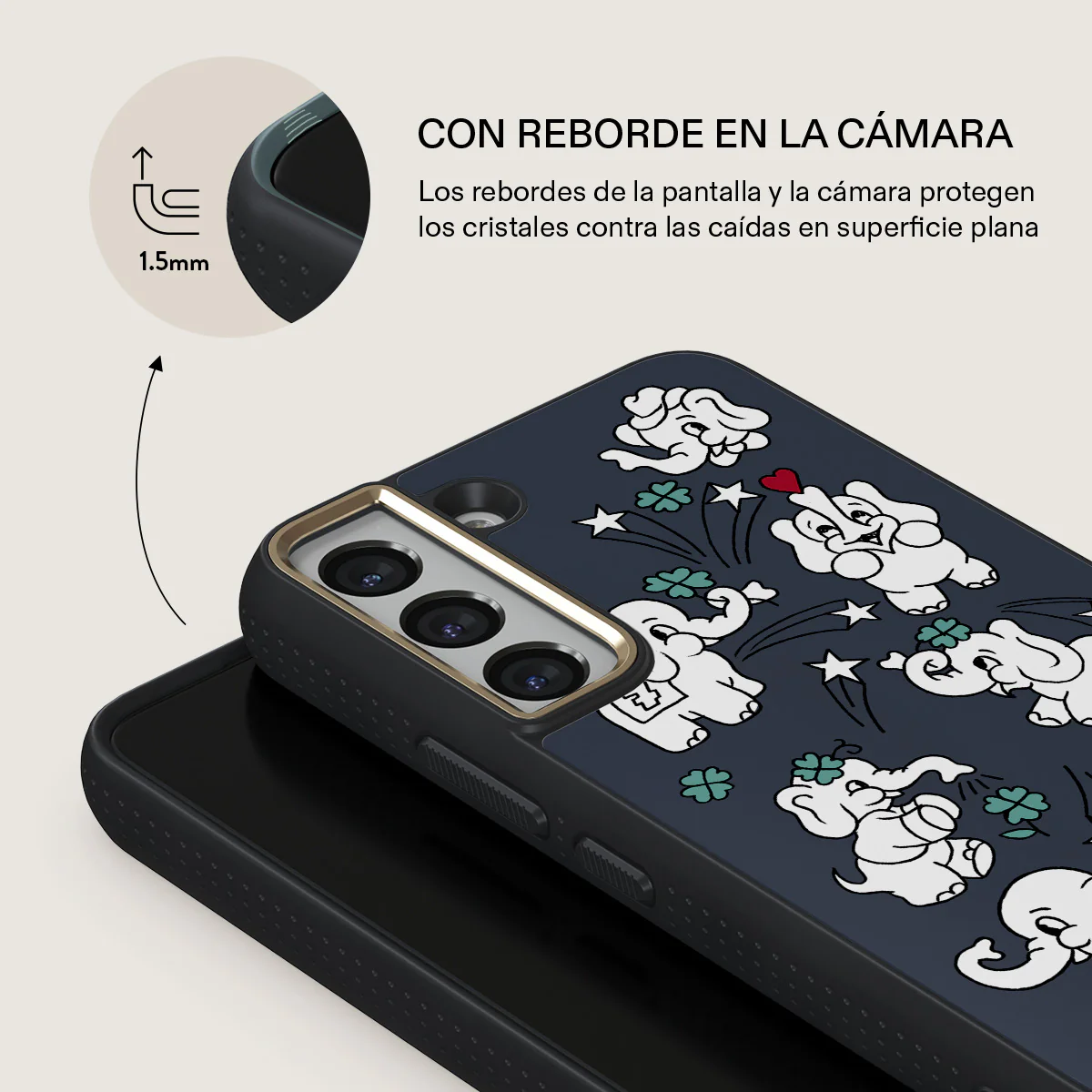 Think Big - Samsung Galaxy S22 Funda - Image 8