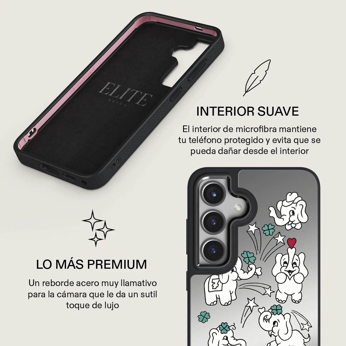 Think Big - Samsung Galaxy S24 Funda - Image 40