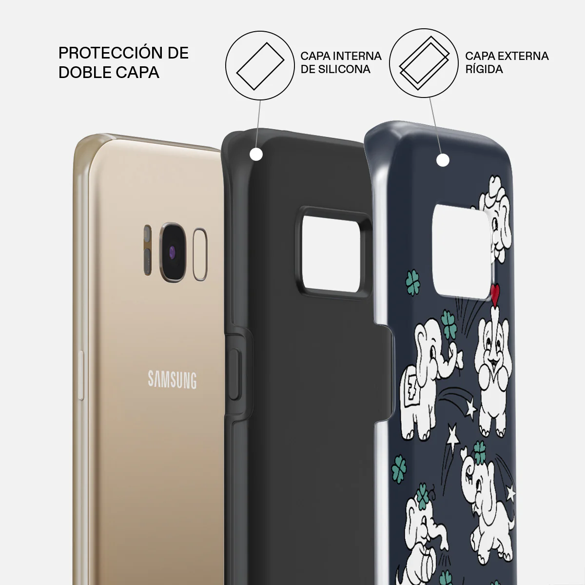 Think Big - Samsung Galaxy S8 Funda - Image 6