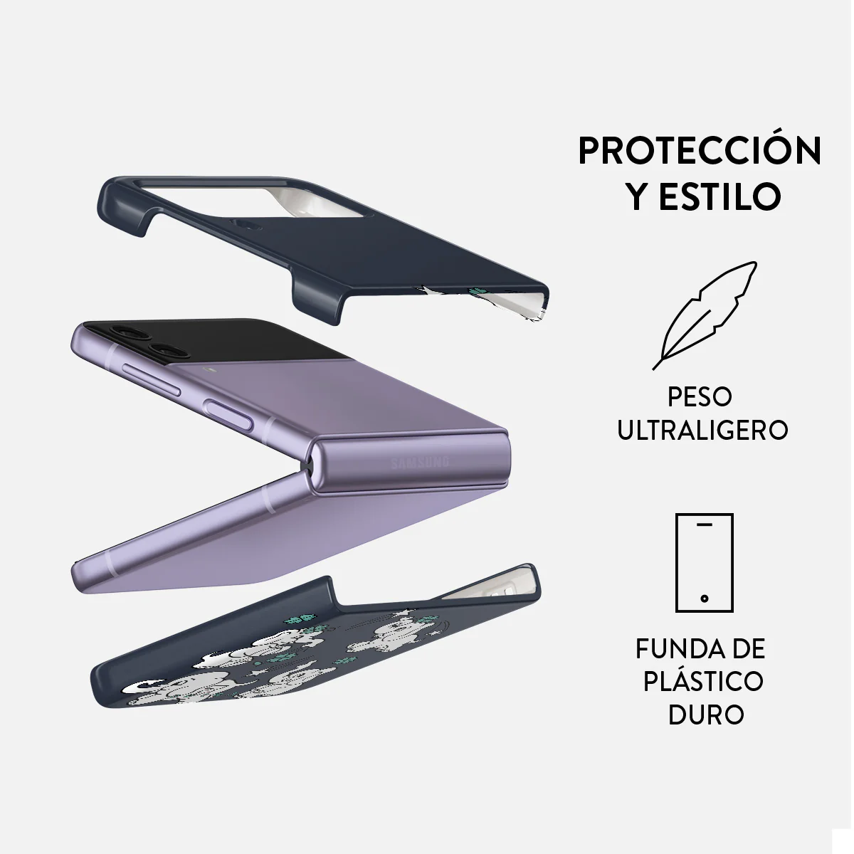 Think Big - Samsung Galaxy Z Flip 4 Funda - Image 2