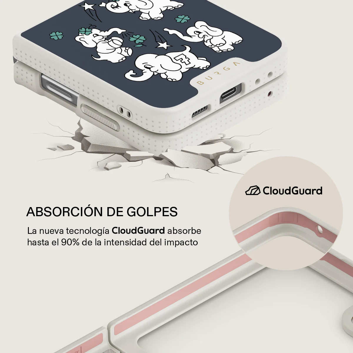 Think Big - Samsung Galaxy Z Flip 5 Funda - Image 24