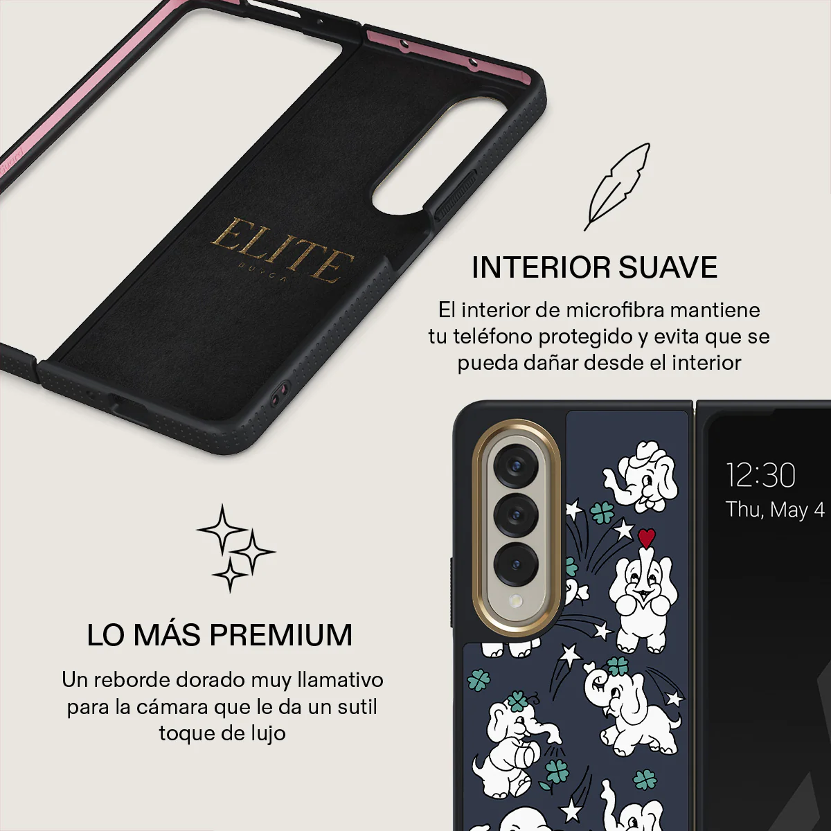 Think Big - Samsung Galaxy Z Fold 4 Funda - Image 11