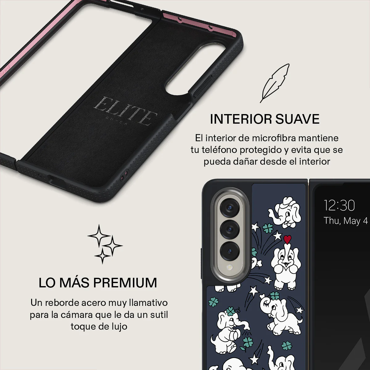 Think Big - Samsung Galaxy Z Fold 4 Funda - Image 18
