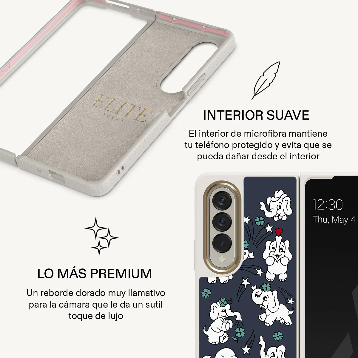 Think Big - Samsung Galaxy Z Fold 4 Funda - Image 25