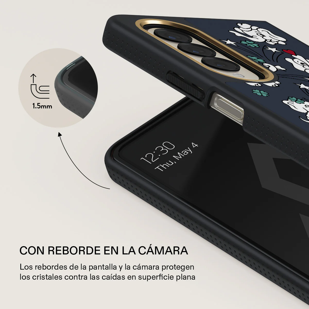 Think Big - Samsung Galaxy Z Fold 4 Funda - Image 9