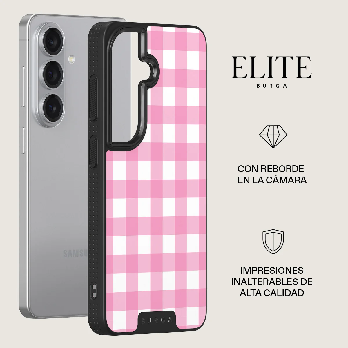 Think Pink - Samsung Galaxy S26 Funda - Image 13