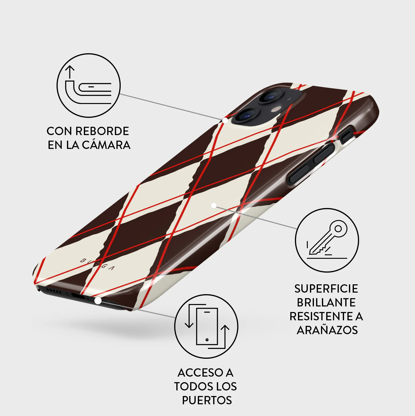Throwback - iPhone 12 Mini Funda - Image 3