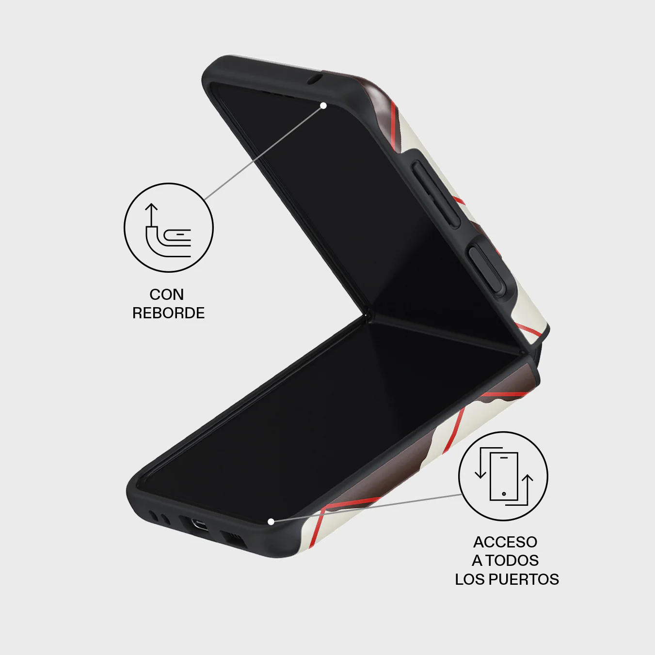 Throwback - Samsung Galaxy Z Flip 3 Funda - Image 3