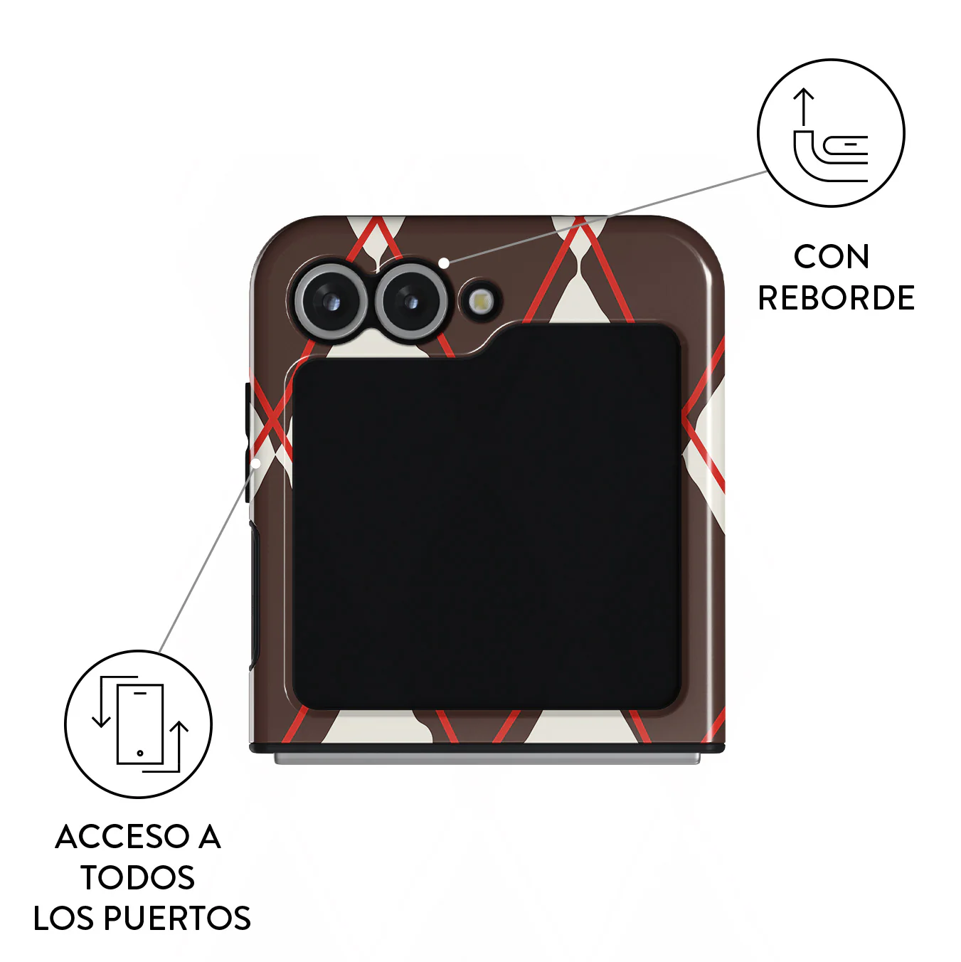 Throwback - Samsung Galaxy Z Flip 7 FE Funda - Image 3