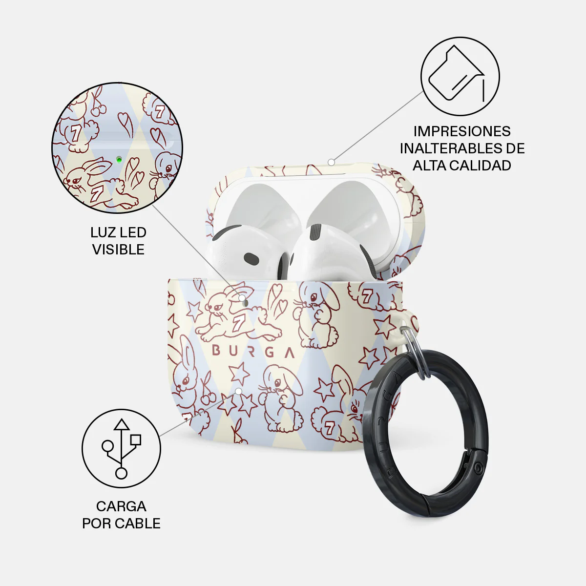 Triple Seven - AirPods 4 Funda - Image 3