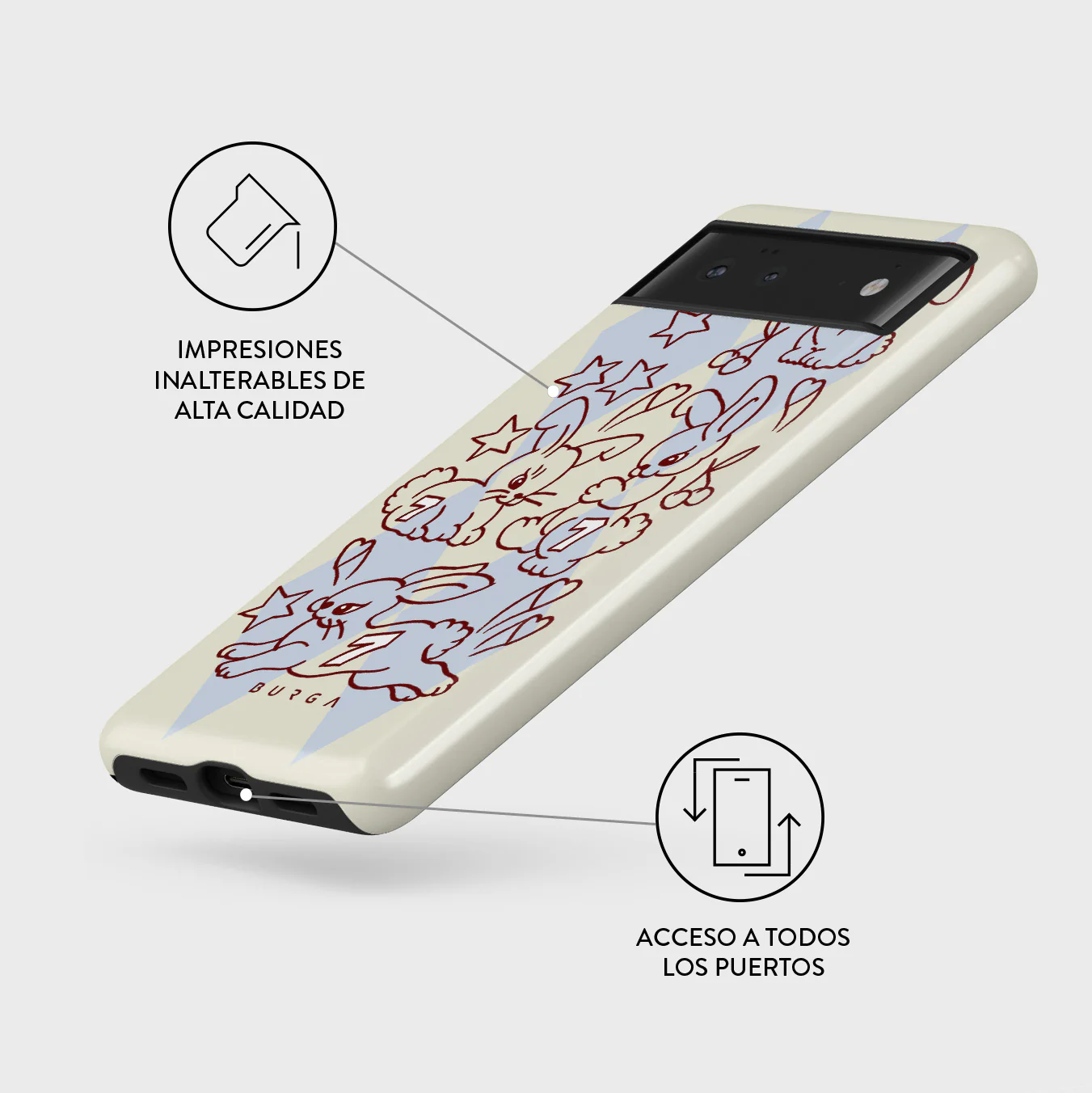 Triple Seven - Google Pixel 6a Funda - Image 3