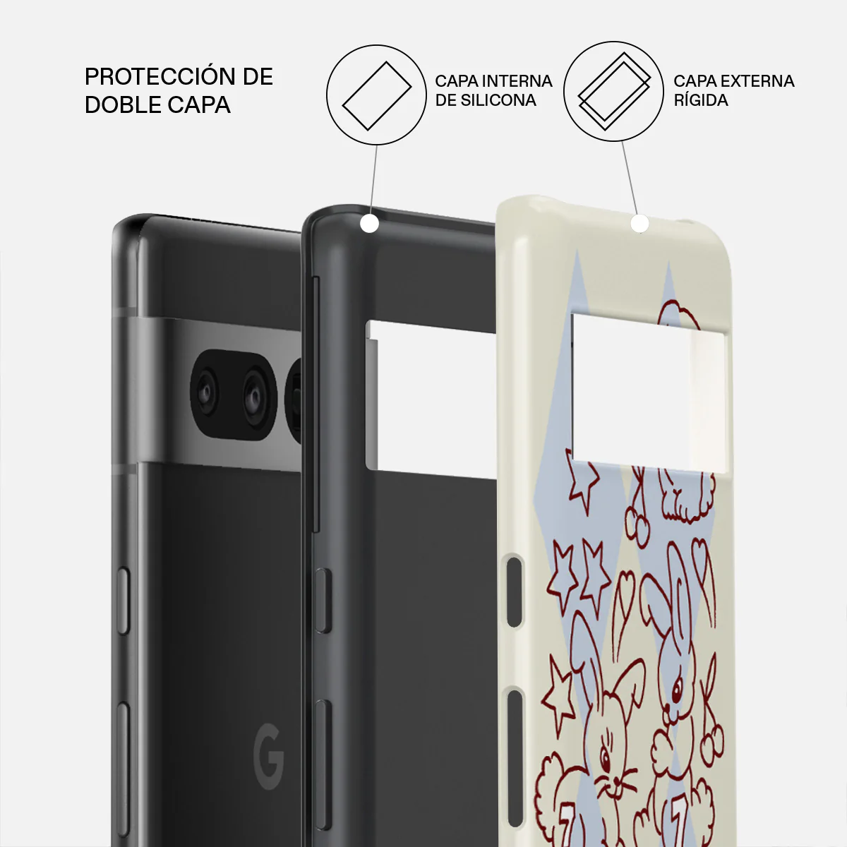 Triple Seven - Google Pixel 7 Pro Funda - Image 2
