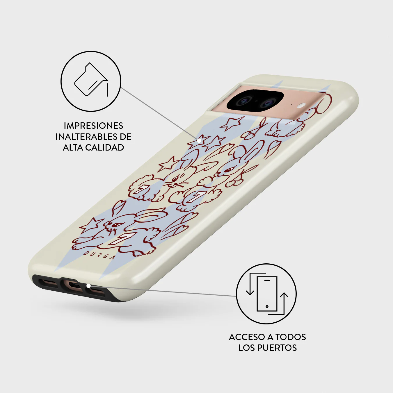 Triple Seven - Google Pixel 8 Funda - Image 3