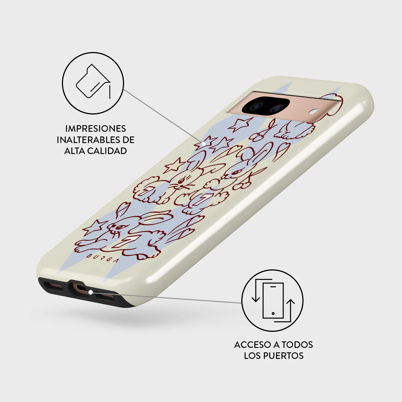 Triple Seven - Google Pixel 8a Funda - Image 3