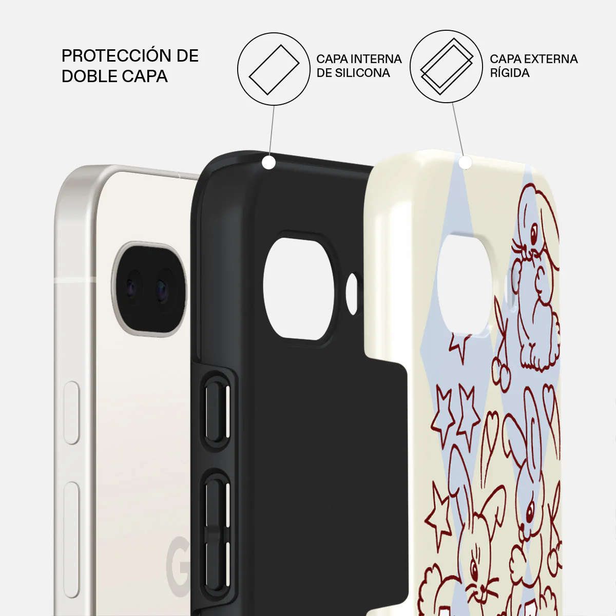 Triple Seven - Google Pixel 9a Funda - Image 2