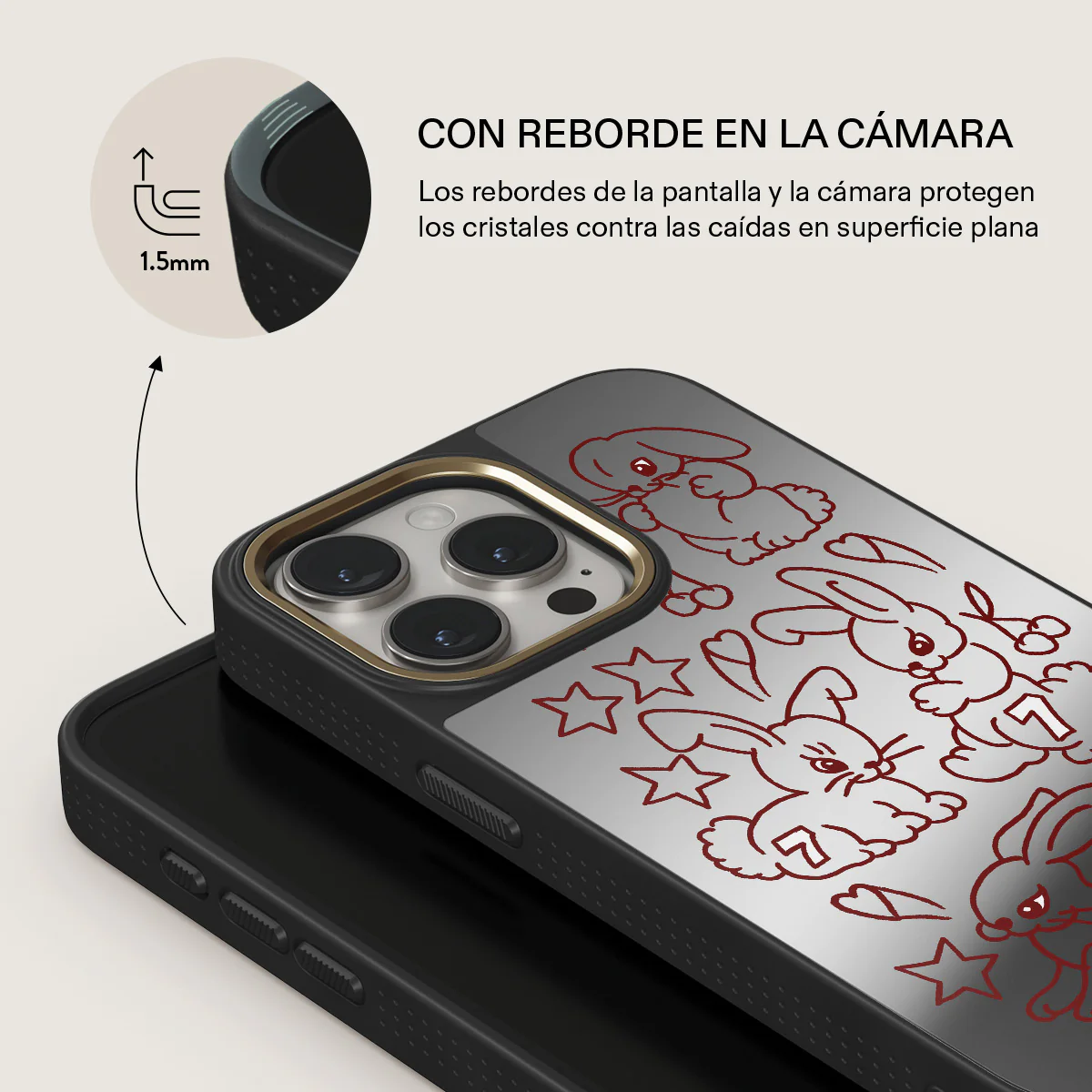 Triple Seven - iPhone 14 Pro Funda - Image 30