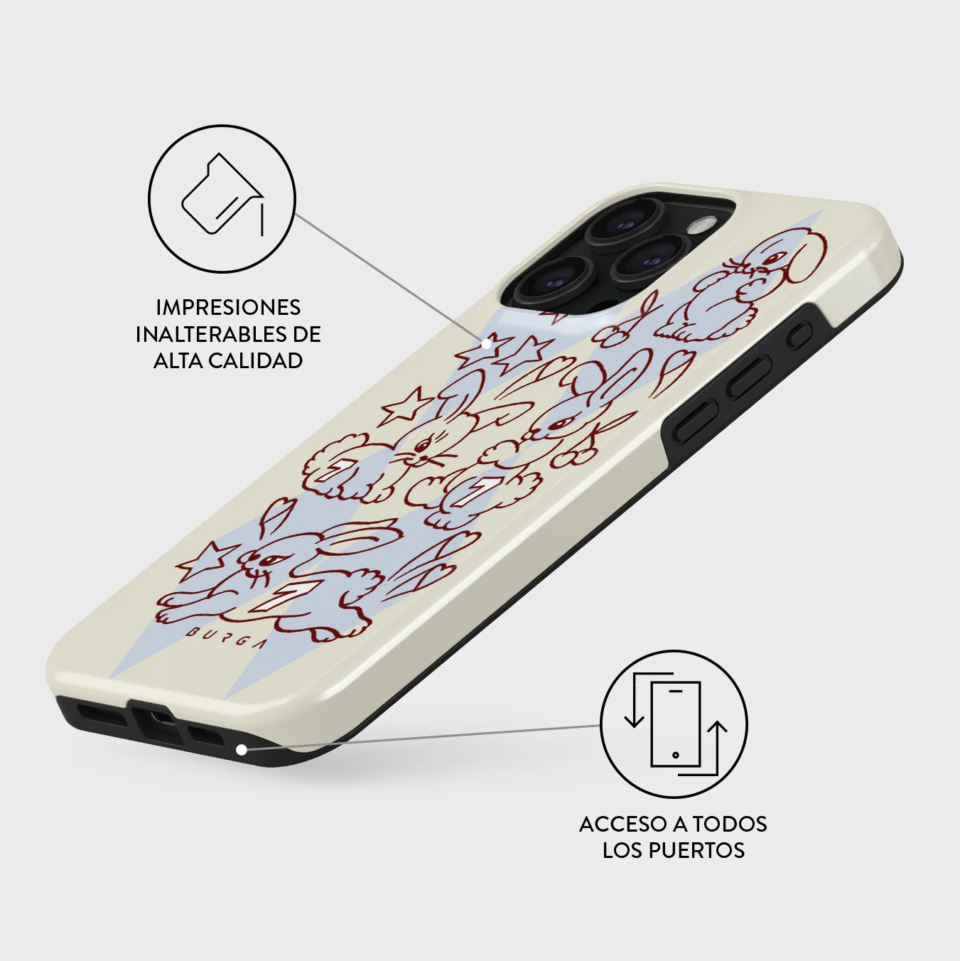 Triple Seven - iPhone 15 Pro Funda - Image 3