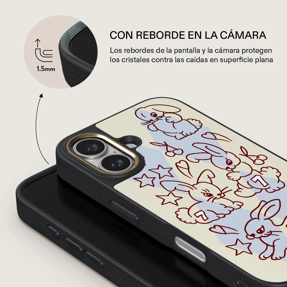 Triple Seven - iPhone 16 Plus Funda - Image 9