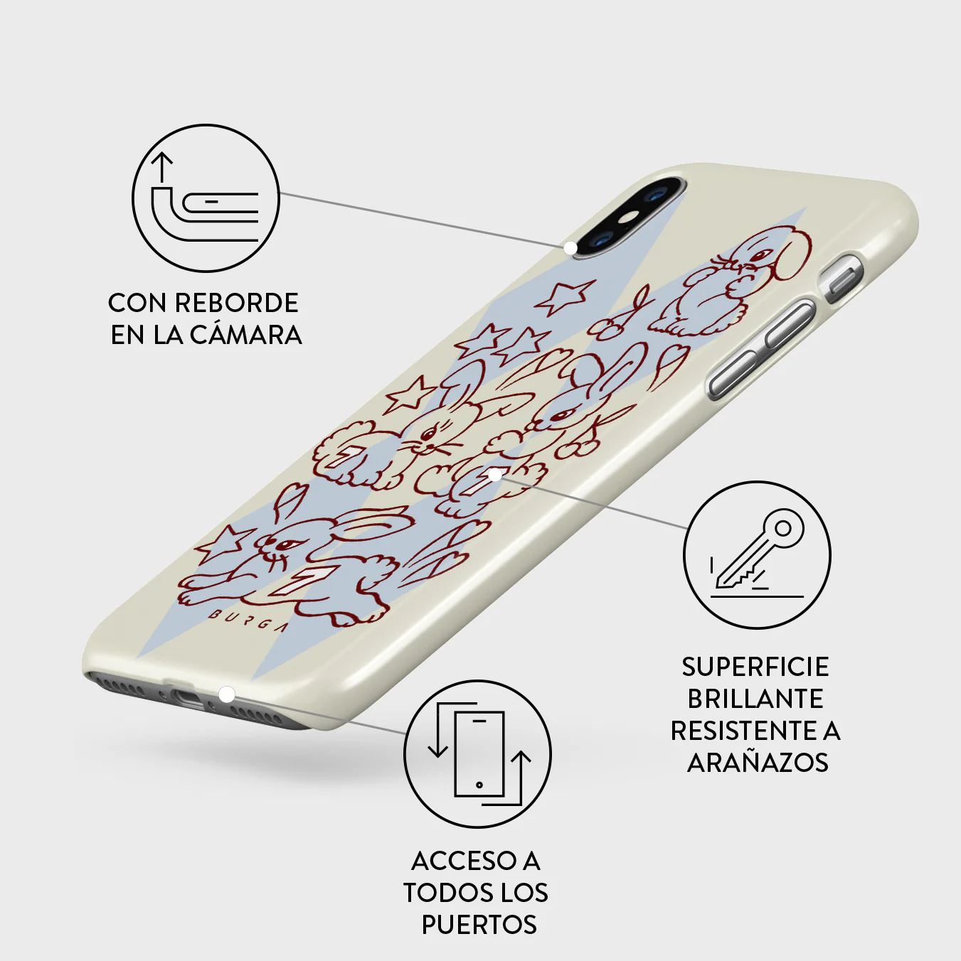 Triple Seven - iPhone X / XS Funda - Image 3