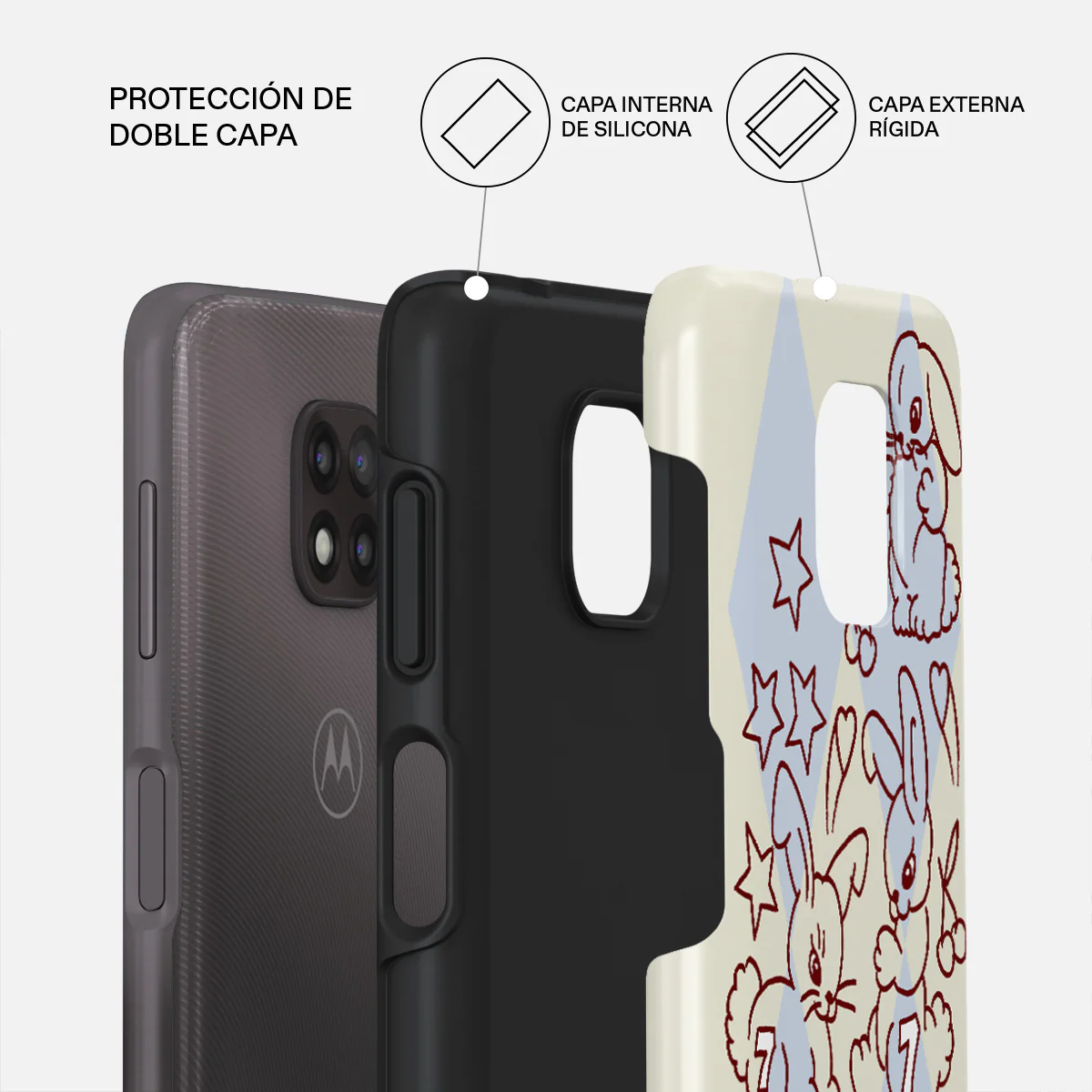 Triple Seven - Motorola Moto G Power 2021 Funda - Image 2