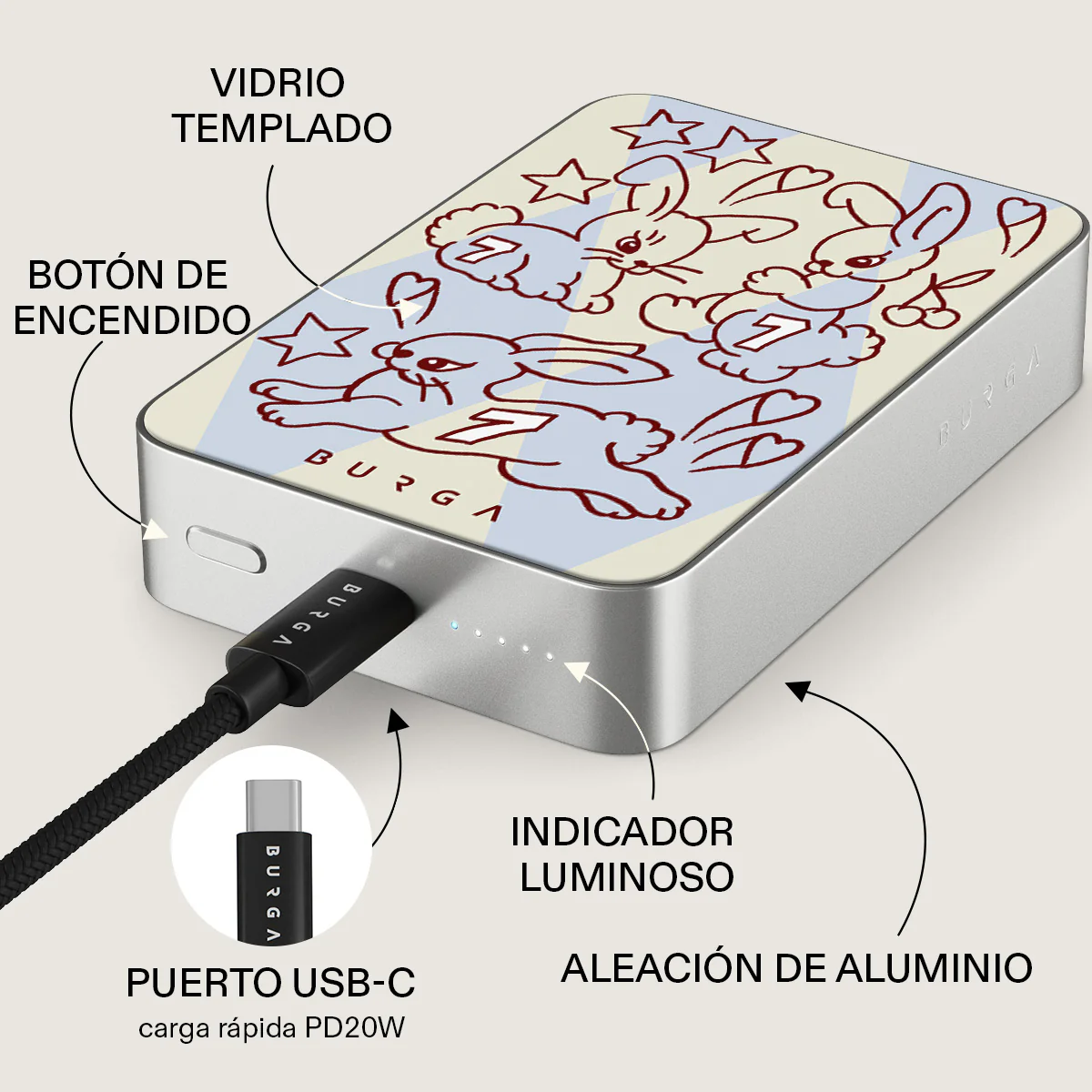 Triple Seven - Power Bank Magnético - Image 45