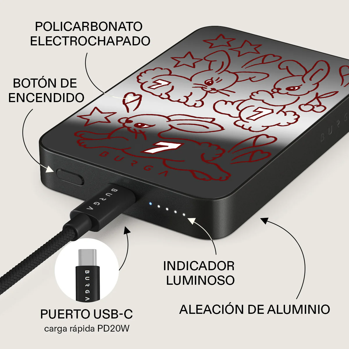 Triple Seven - Power Bank Magnético - Image 65