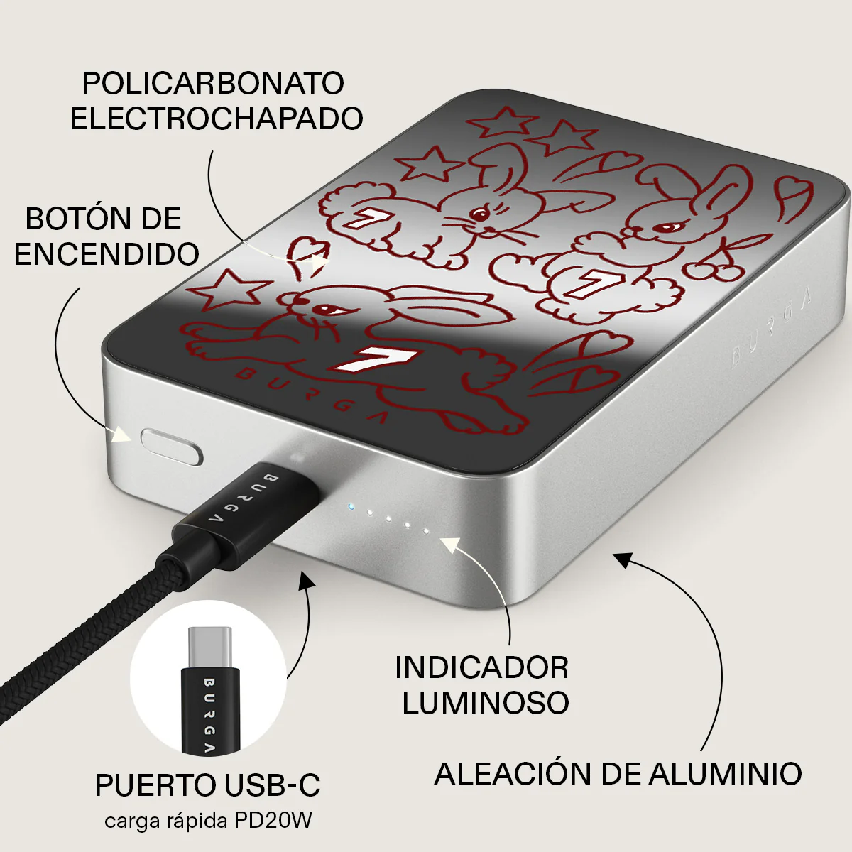 Triple Seven - Power Bank Magnético - Image 90