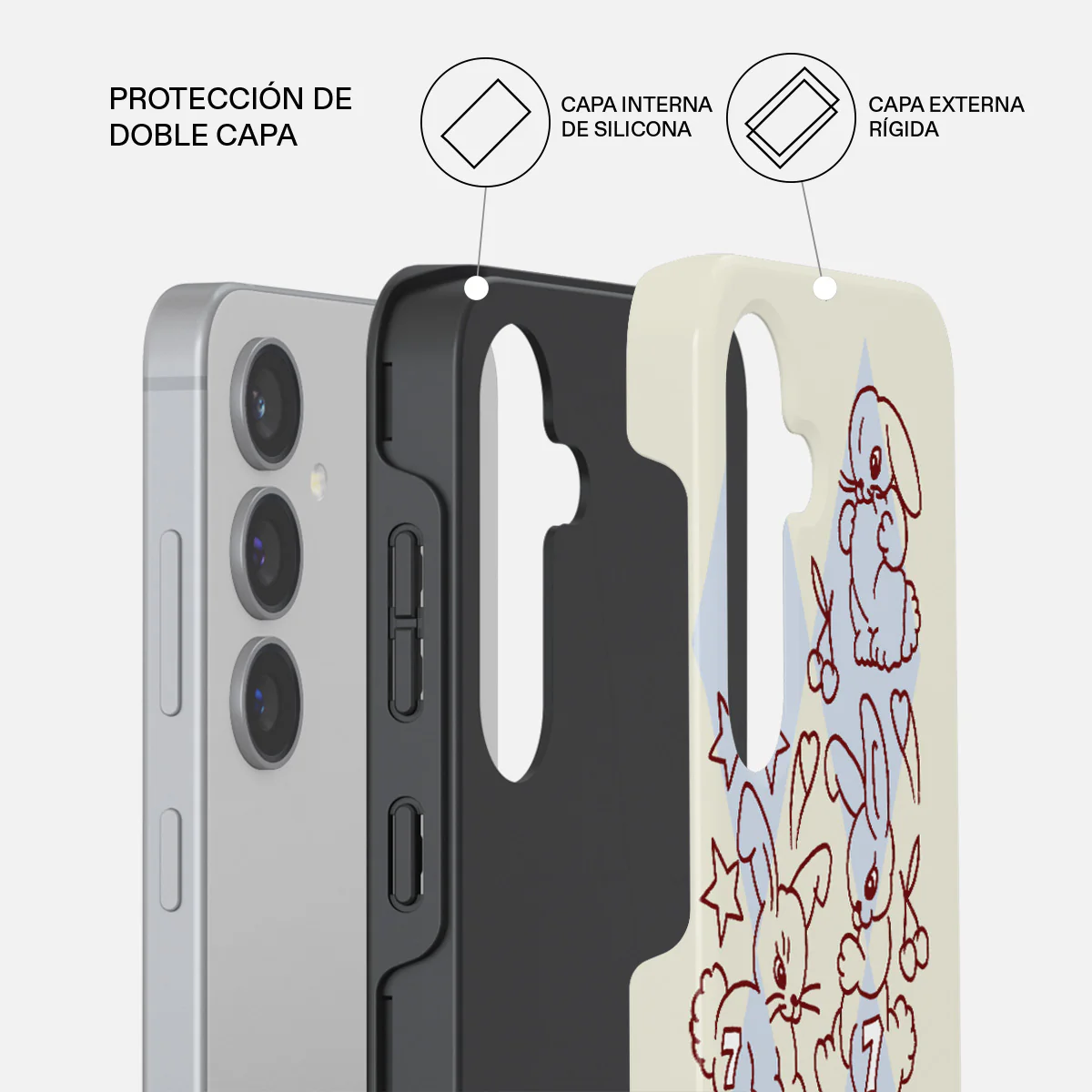 Triple Seven - Samsung Galaxy S24 FE Funda - Image 2