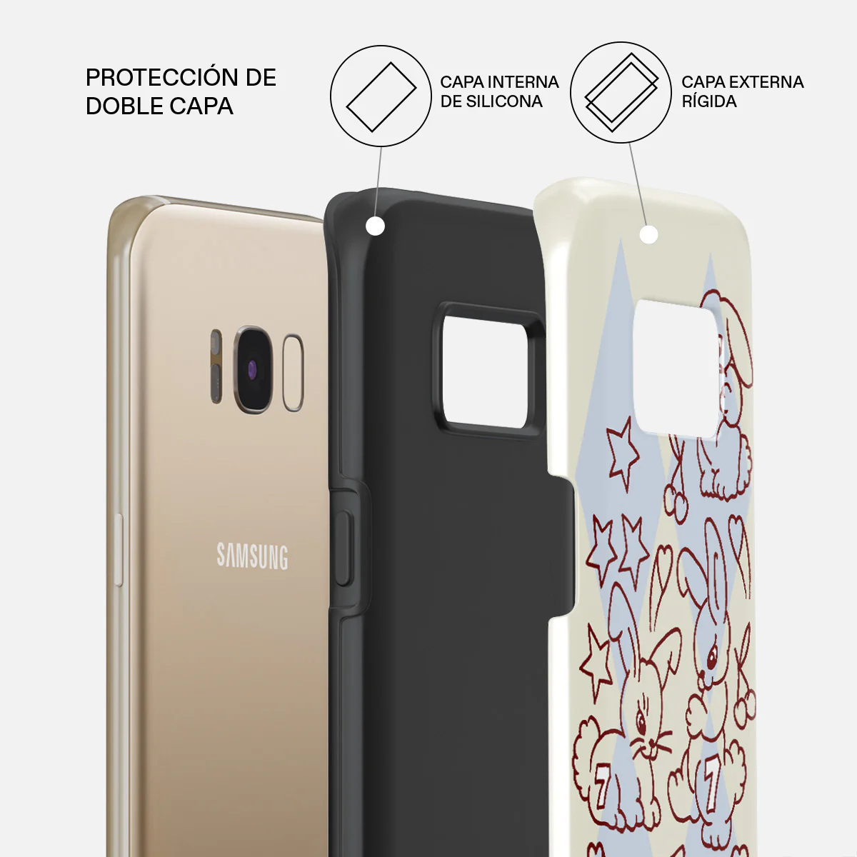 Triple Seven - Samsung Galaxy S8 Funda - Image 6