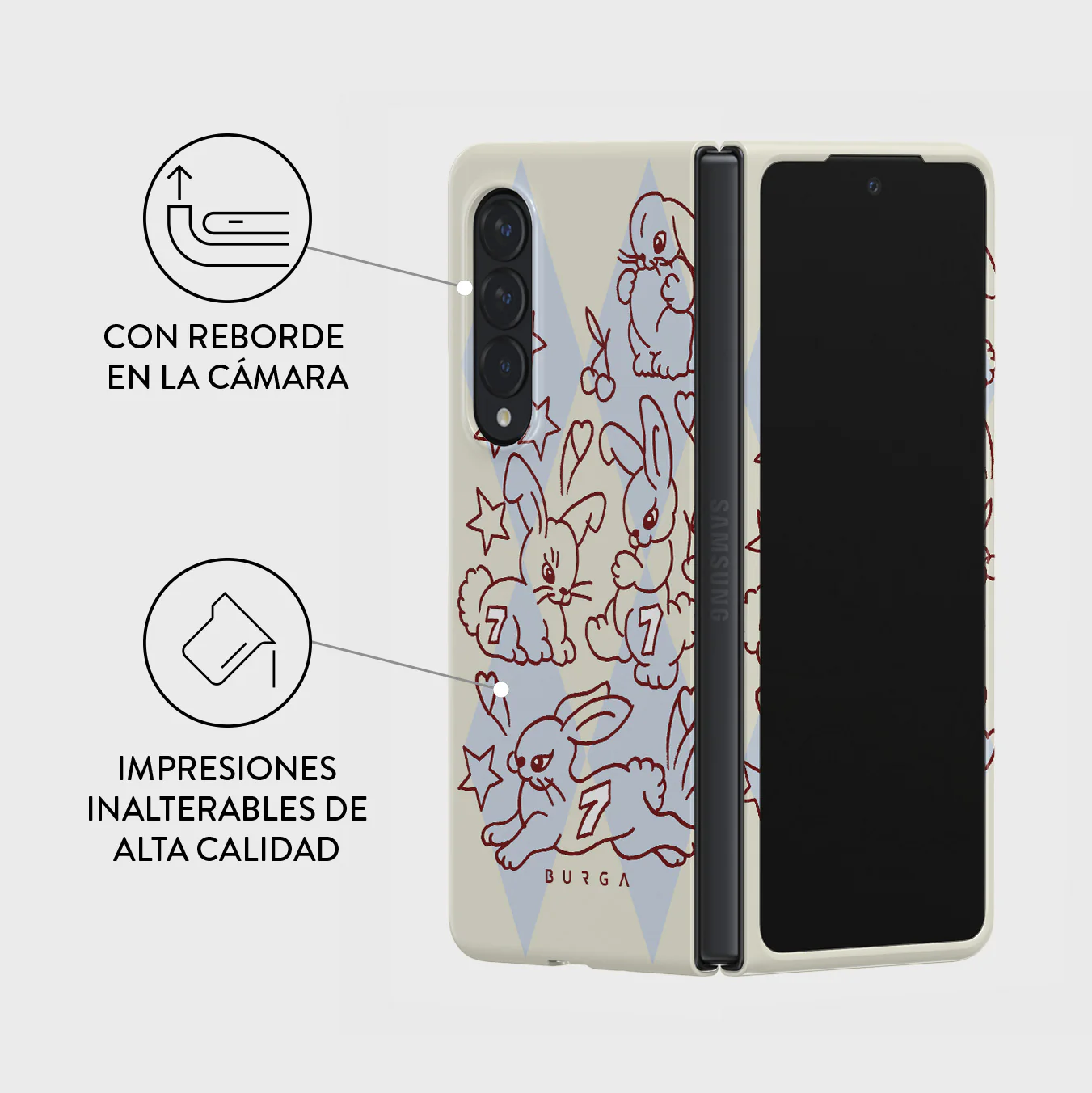 Triple Seven - Samsung Galaxy Z Fold 3 Funda - Image 3