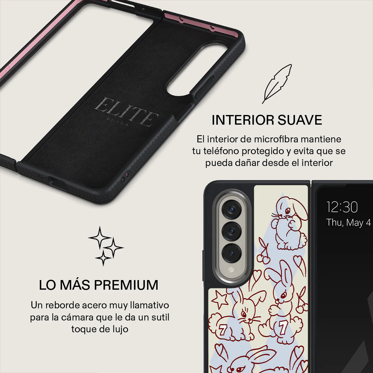 Triple Seven - Samsung Galaxy Z Fold 4 Funda - Image 18