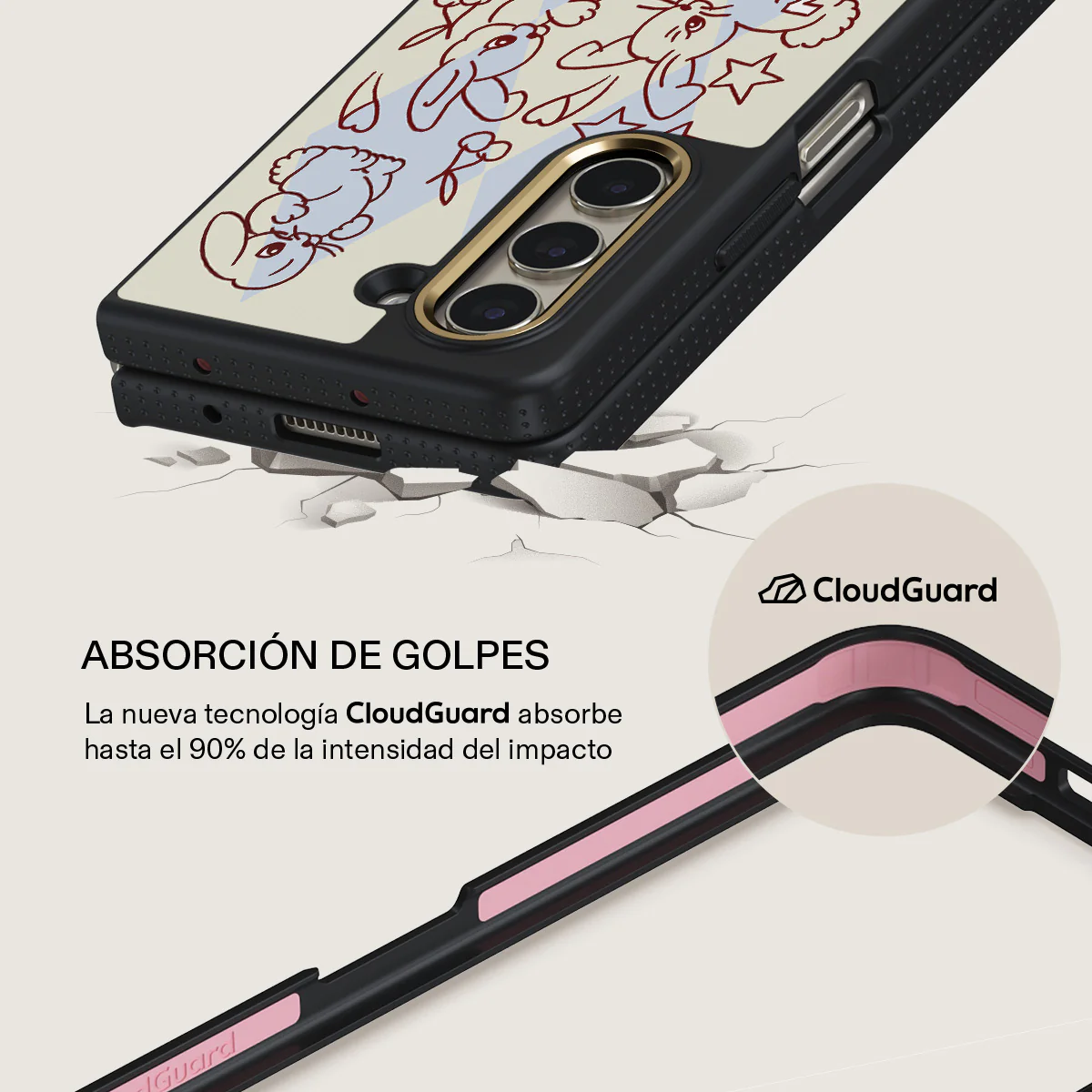 Triple Seven - Samsung Galaxy Z Fold 5 Funda - Image 3