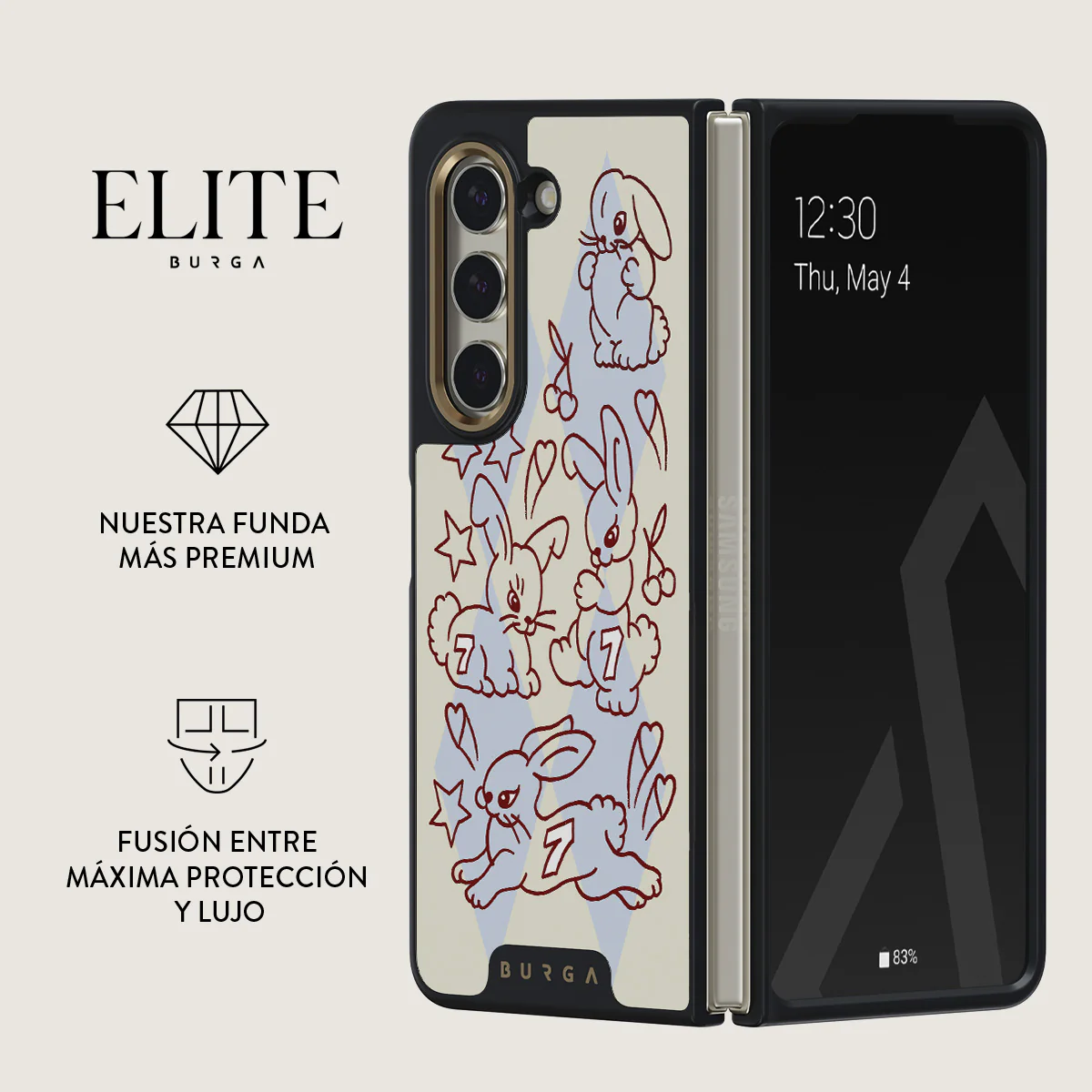 Triple Seven - Samsung Galaxy Z Fold 5 Funda - Image 9
