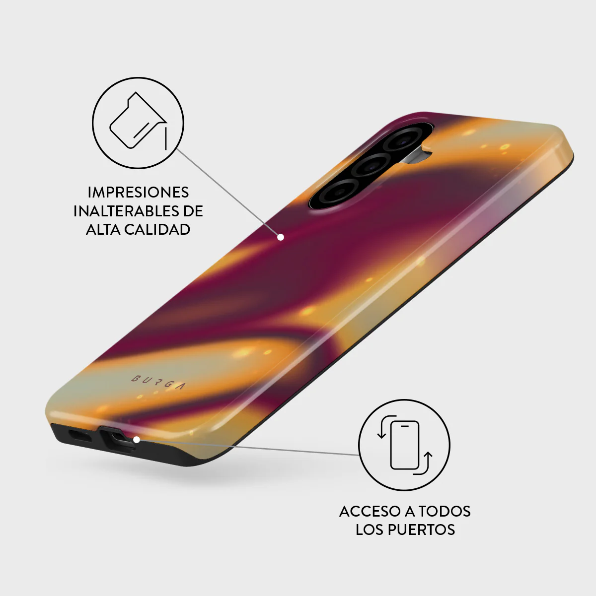 Twin Flame - Samsung Galaxy A57 5G Funda - Image 3