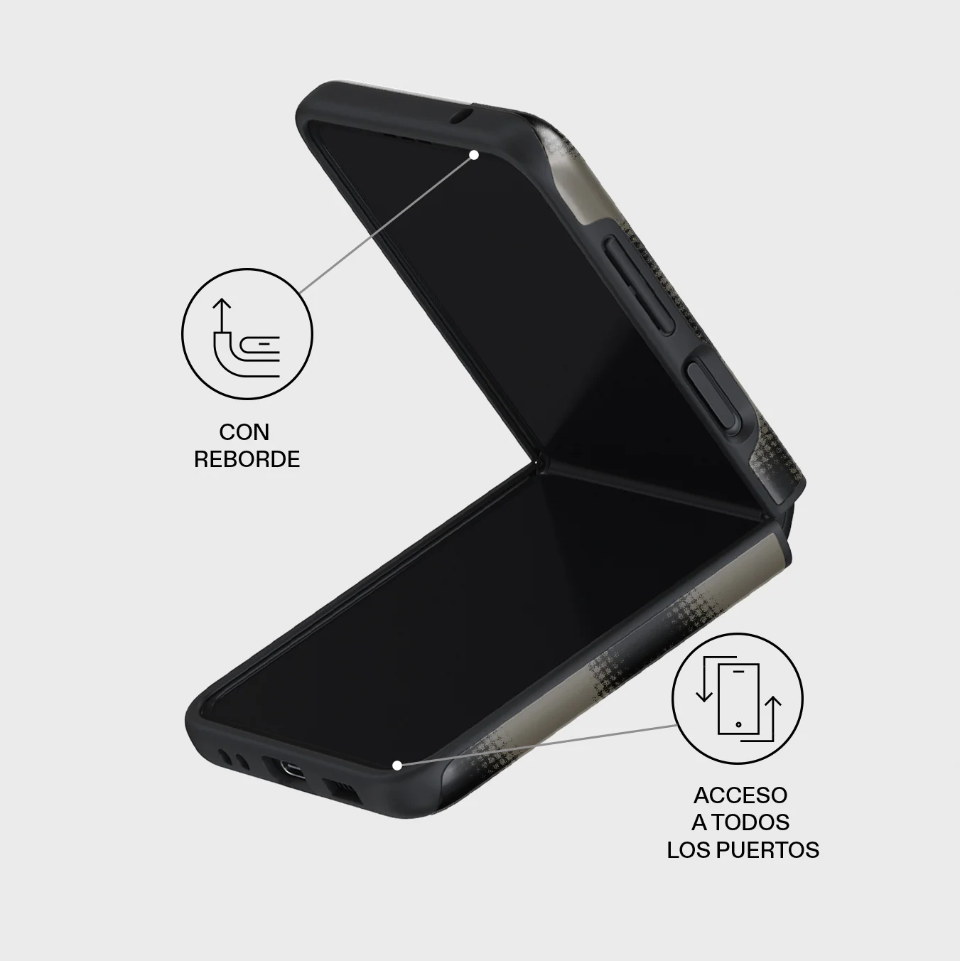Velocity - Samsung Galaxy Z Flip 3 Funda - Image 3