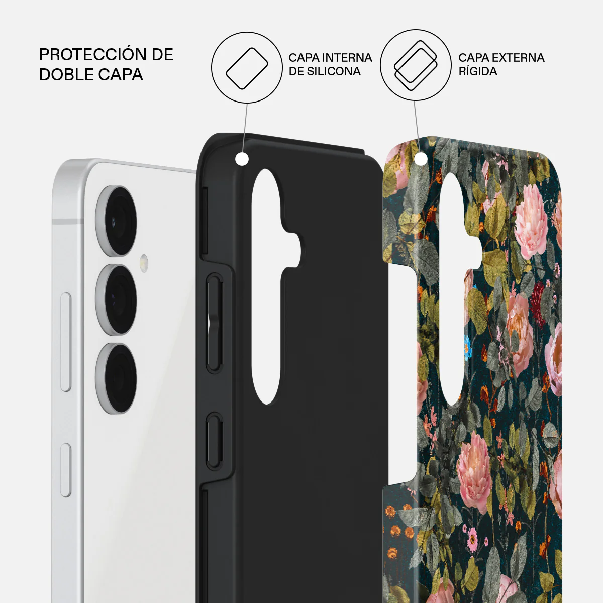 Bloomy Garden - Samsung Galaxy S25 FE Funda - Image 2