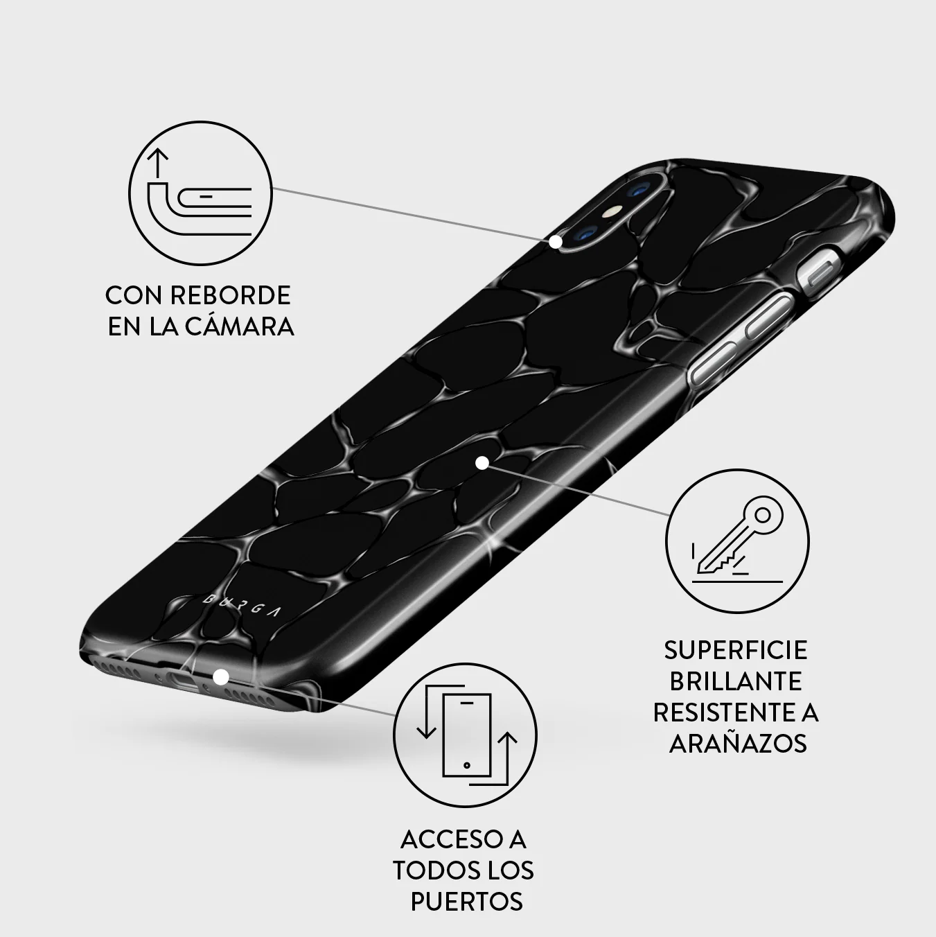 Void - iPhone X / XS Funda - Image 3