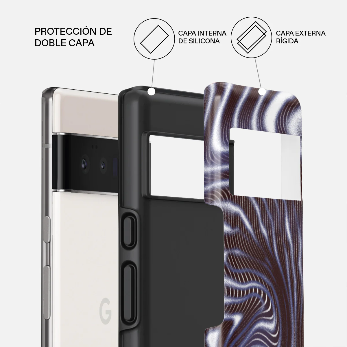 Vortex - Google Pixel 6 Pro Funda - Image 2