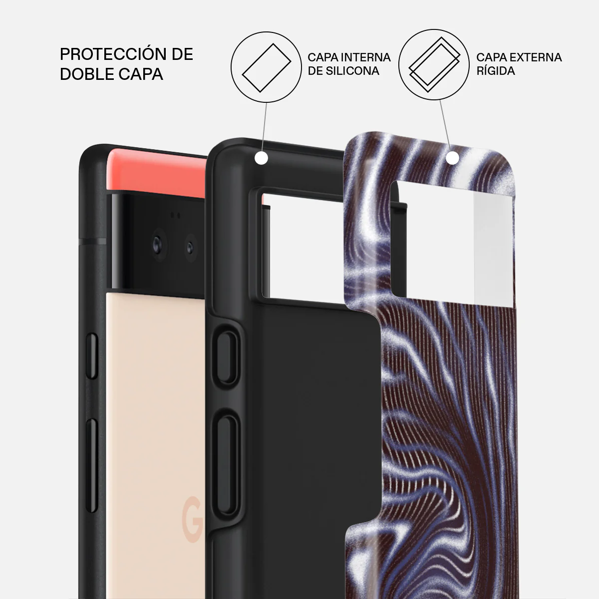 Vortex - Google Pixel 6a Funda - Image 2