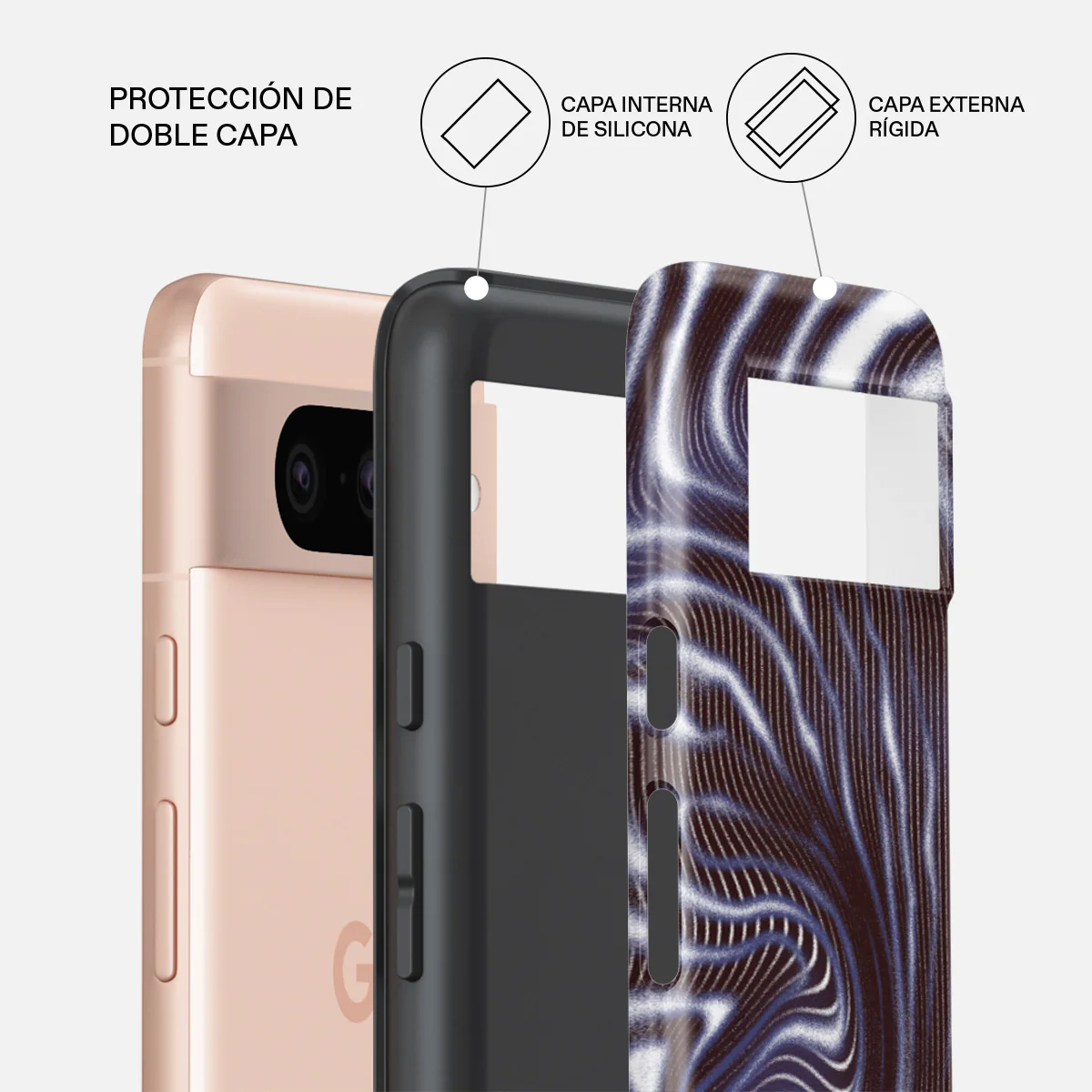 Vortex - Google Pixel 8 Funda - Image 2