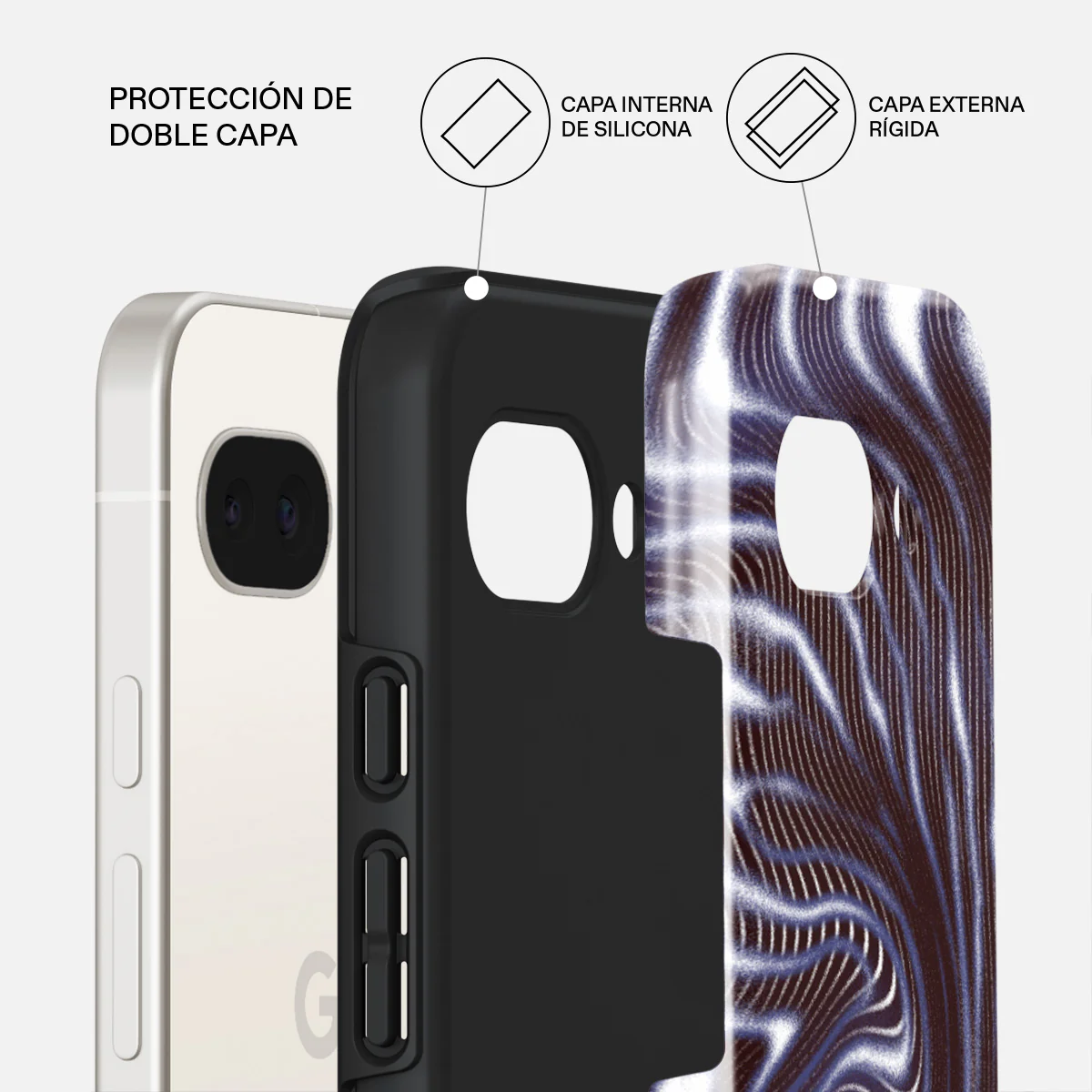 Vortex - Google Pixel 9a Funda - Image 2