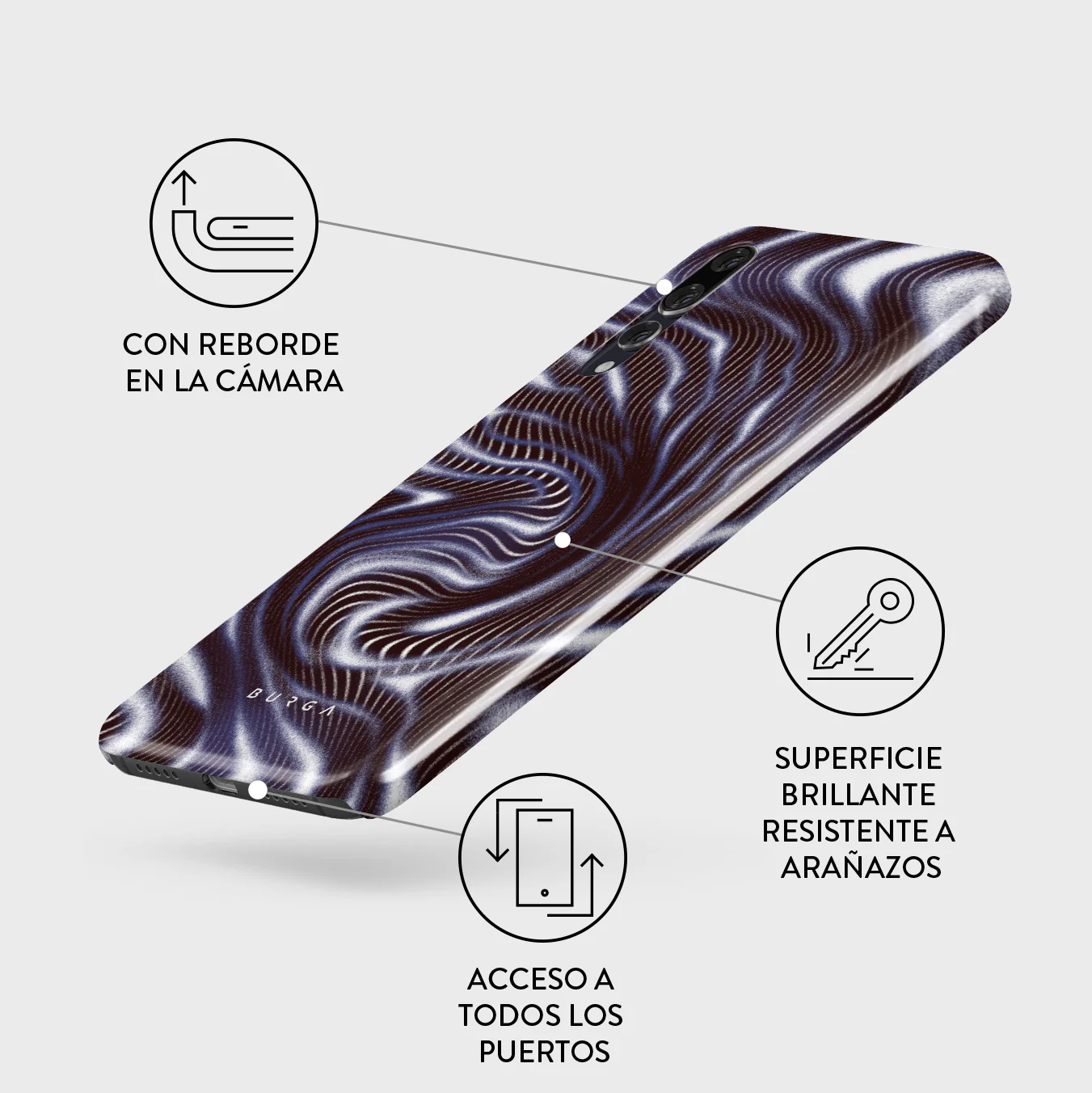 Vortex - Huawei P20 Funda - Image 3