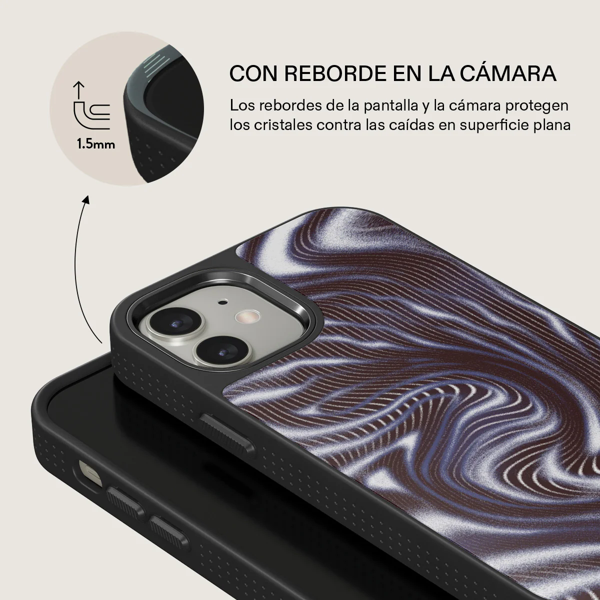 Vortex - iPhone 12 Funda - Image 15