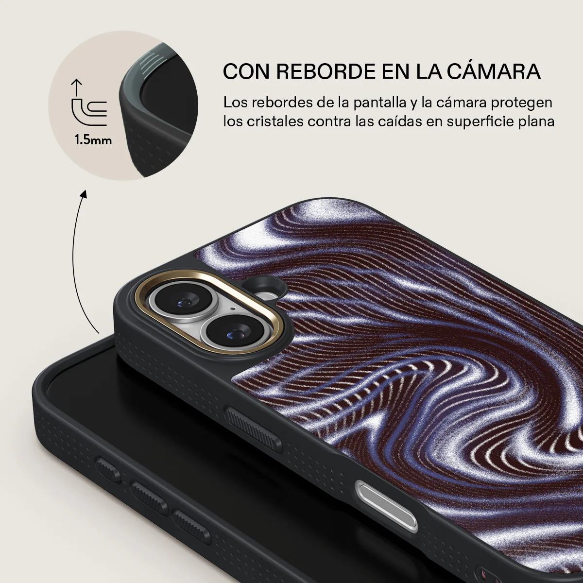 Vortex - iPhone 16 Plus Funda - Image 9