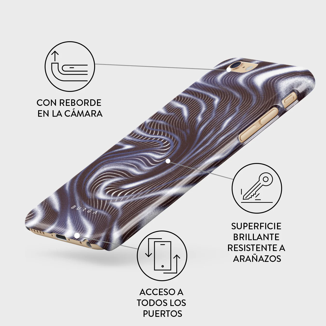 Vortex - iPhone 6 / 6S Funda - Image 3